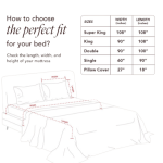 Bed size guide