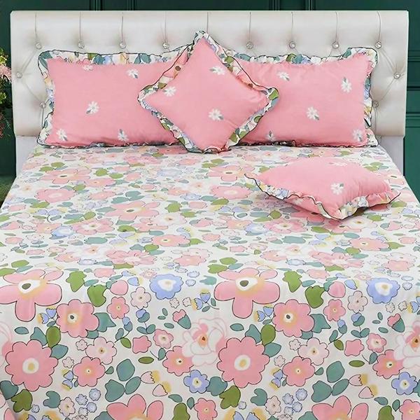 Sanganeri bedsheet combo sets